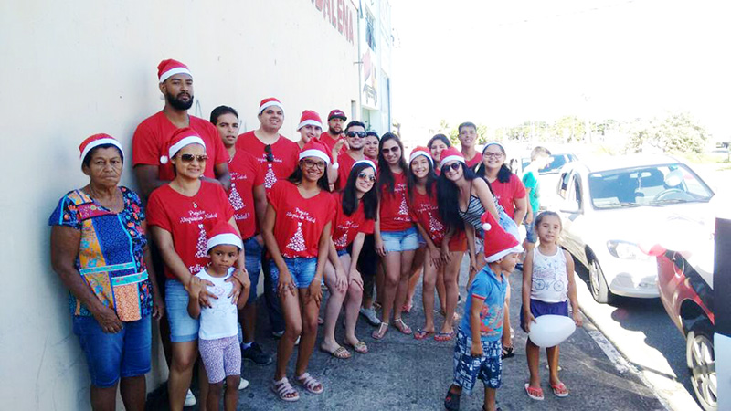Natal solidário em Salto