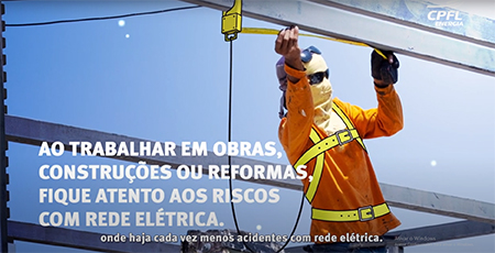 Leia mais sobre o artigo CPFL Piratininga dá dicas para se evitar acidentes com rede elétrica durante obras