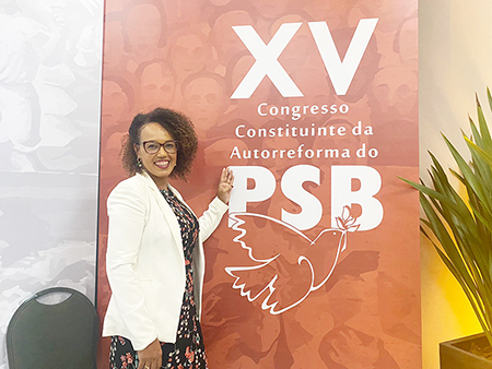 Read more about the article Graziela Costa ocupa cadeira na Executiva Nacional da Negritude do PSB