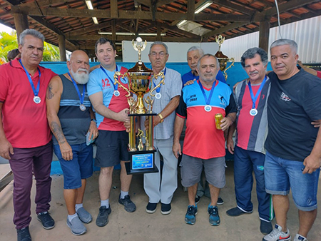 Leia mais sobre o artigo Bocha do Nações venceu o Campeonato Municipal com presença do patrono Zeola