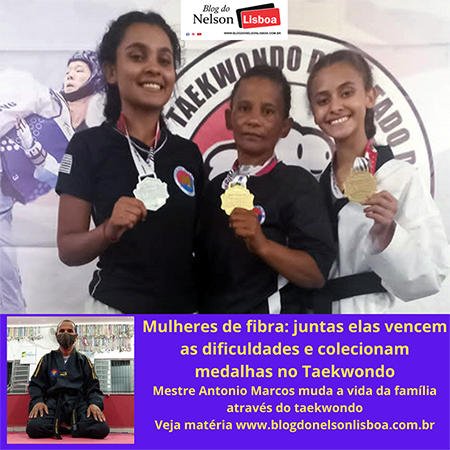 Leia mais sobre o artigo Mulheres de fibra vencem as dificuldades e colecionam medalhas no Taekwondo