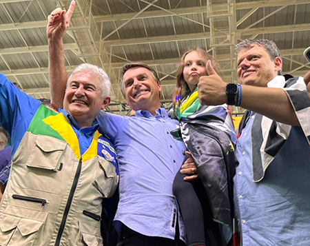 Leia mais sobre o artigo Bolsonaro, Tarcísio, Marcos Pontes ganharam em Salto de goleada