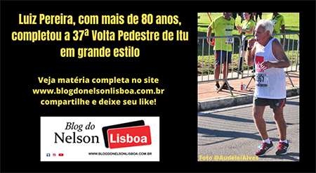 Leia mais sobre o artigo Luiz Pereira, com mais de 80 anos, completou Volta Pedestre de Itu em grande estilo