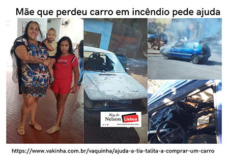 Leia mais sobre o artigo Mãe que perdeu carro em incêndio pede ajuda em Salto