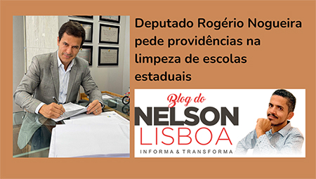 Leia mais sobre o artigo Deputado Rogério Nogueira pede providências na limpeza de escolas estaduais