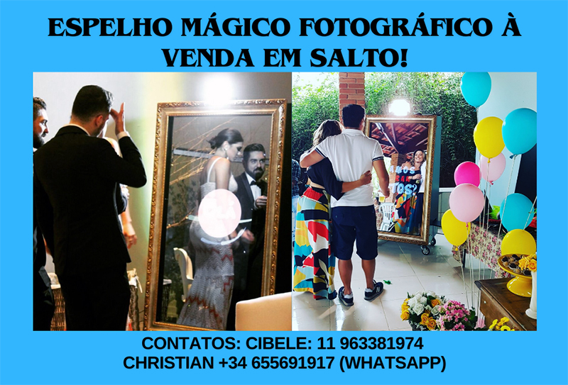 espelho mágico fotográfico à venda em Salto