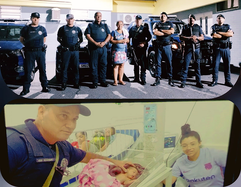 guarda civil salva bebê engasgado em Salto