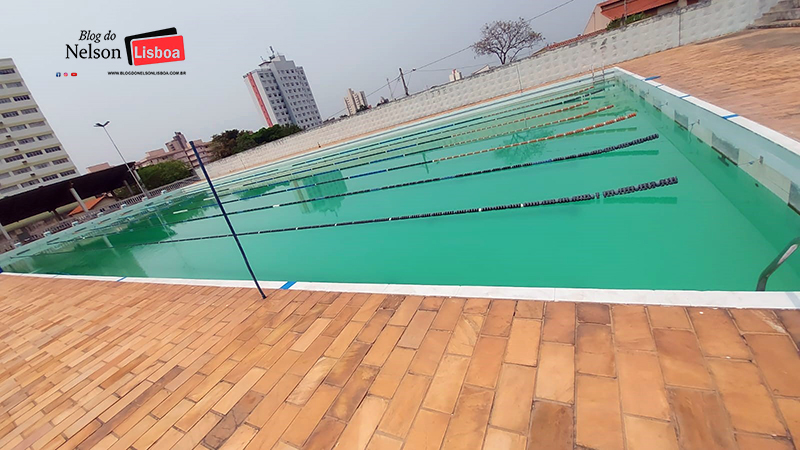 Piscina do Ginásio de Esportes em Salto