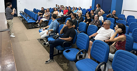 Leia mais sobre o artigo Professores do Conservatório são acolhidos para abertura do ano letivo