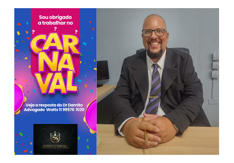 Carnaval é ou não é feriado?