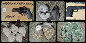 GCM apreende muita droga e arma no Jardim Marília em Salto