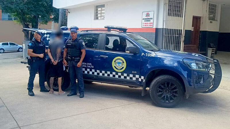 GCM de Salto prende dois procurados pela Justiça e um estava embaixo da cama