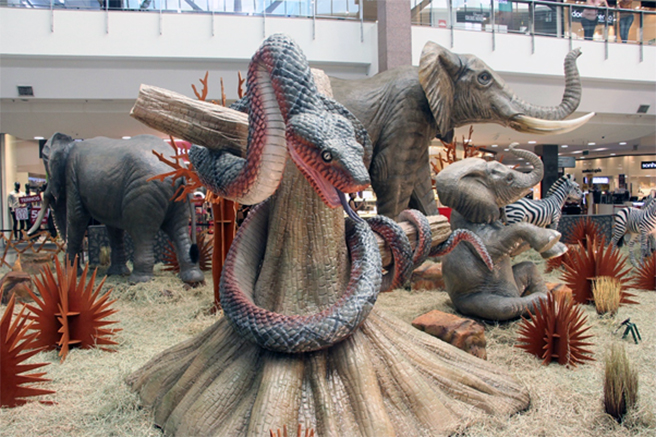 Leia mais sobre o artigo Começa hoje megaexposição Smart Zoo no Polo Shopping de Indaiatuba