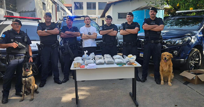 Civil e GCM prendem cinco traficantes em Salto