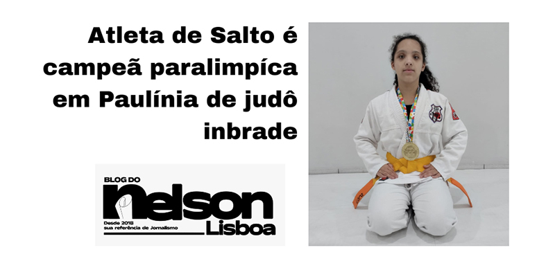 torneio disputado de judô paralímpico em Paulínia