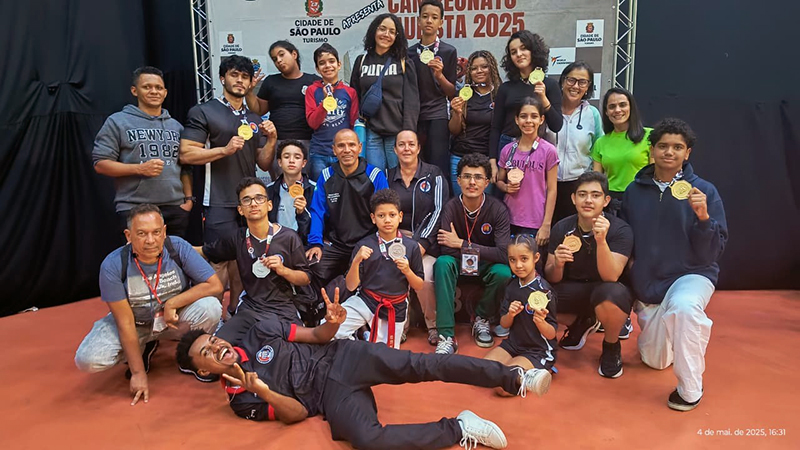 Taekwondo de Salto está entre os melhores do Estado e do país