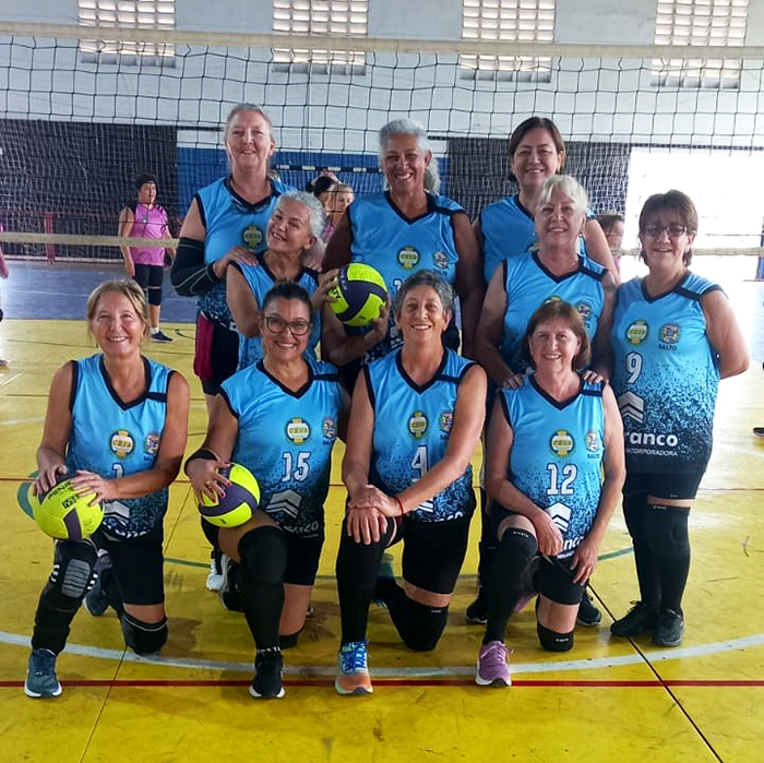 Voleibol adaptado de Salto