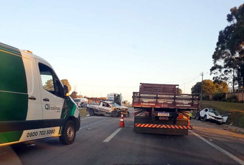 Mais um grave acidente é registrado na Rodovia SP-75 em Salto