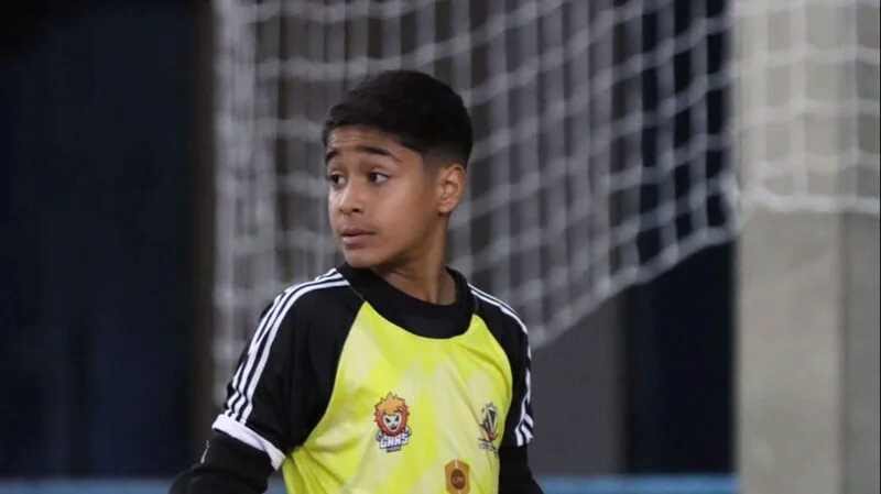 Nicolas é goleiro e precisa de ajuda para disputar campeonato na Espanha