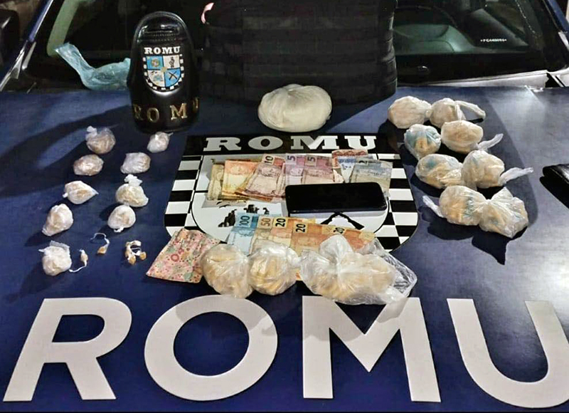 GCM prende casal com muita droga em Salto