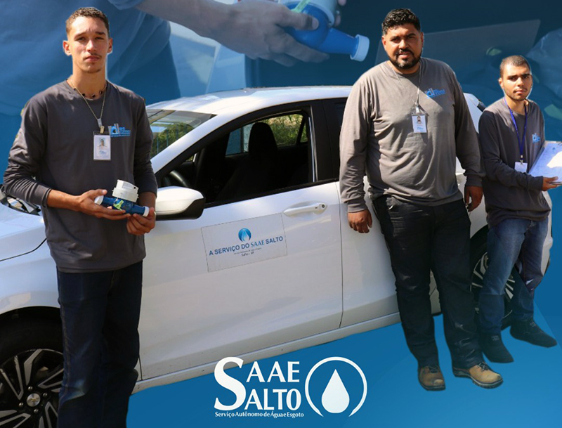 SAAE de Salto informa troca de hidrômetros em novos bairros