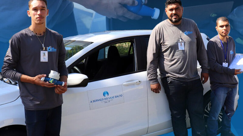 SAAE de Salto troca hidrômetros em dois novos bairros