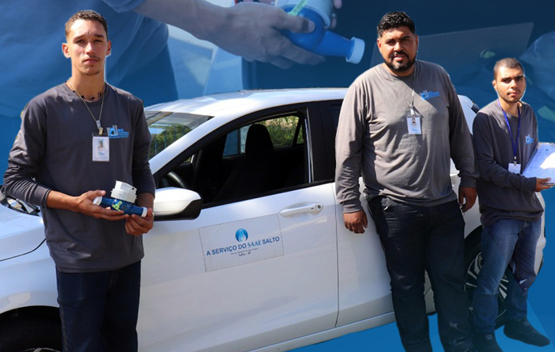 Leia mais sobre o artigo Contratada do SAAE começa trocar hidrômetros na região do Maria José