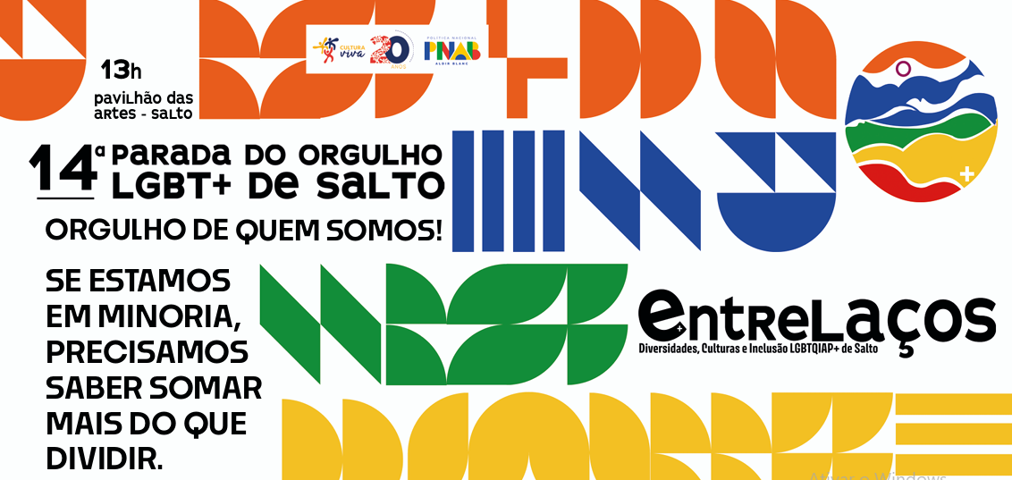 Leia mais sobre o artigo Salto celebra em julho a diversidade e a 14ª Parada do Orgulho LGBT+