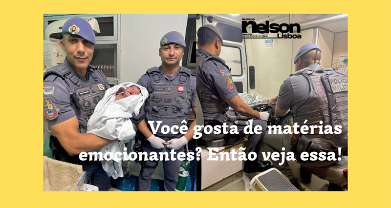 policiais militares ajudam mãe em trabalho de parto na Vila Lucinda em Itu