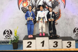 Rotina de sucesso da lutadora mirim de jiu-jitsu em Salto