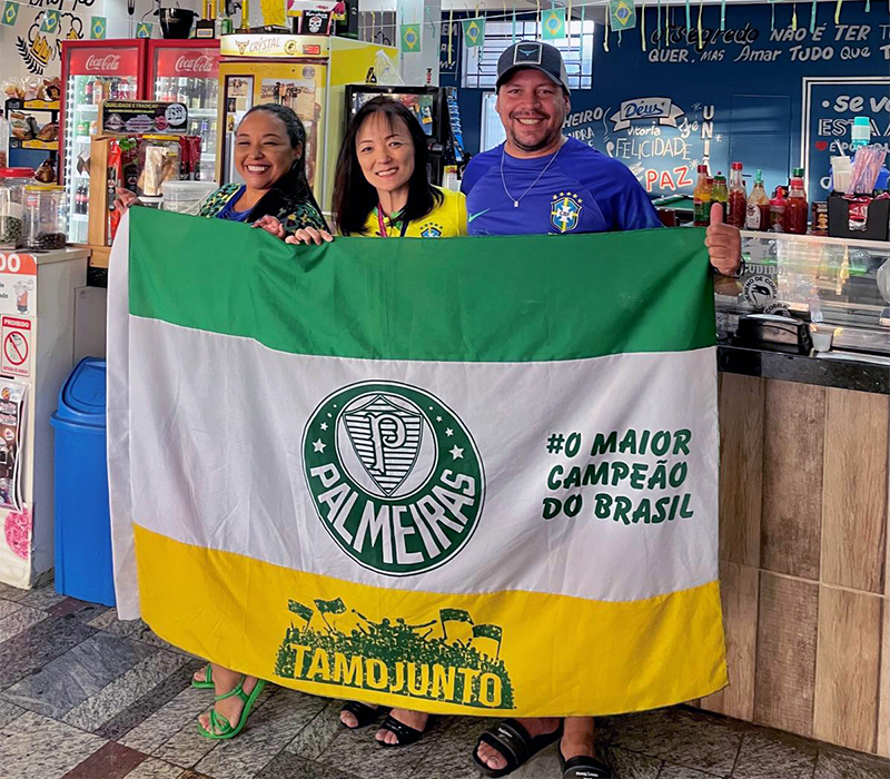 Bar em Salto é ponto de encontro dos torcedores do Verdão