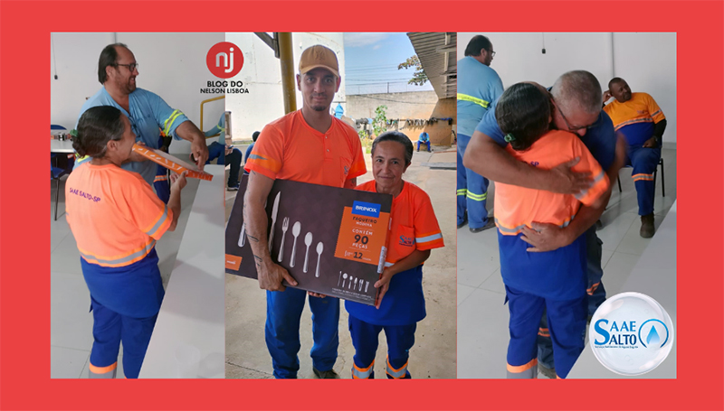 Leia mais sobre o artigo Dona Erivane surpreende pais do Operacional do SAAE de Salto com festa especial