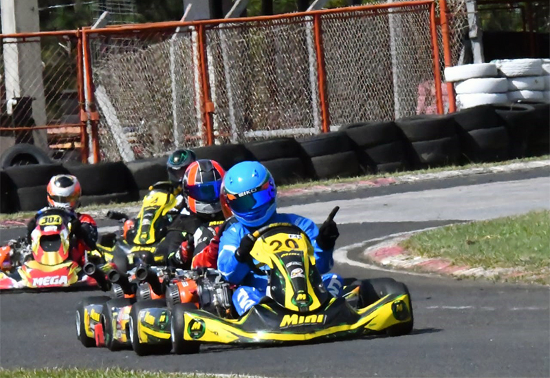 Piloto saltense disputa Copa Paulista de Kart