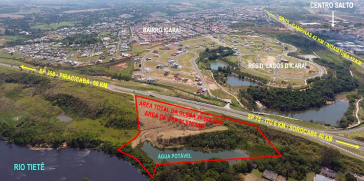 Leia mais sobre o artigo Raridade: excelente área à venda em Salto com logística perfeita para quem sonha investir