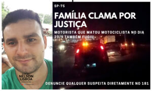 Alexandro é mais uma vítima de covardes que atropelam e matam e fogem