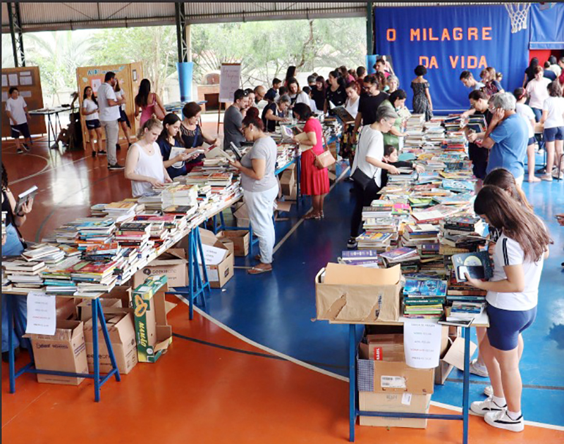 Leia mais sobre o artigo Colégio Almeida Júnior realiza Sebo Literário neste sábado, dia 25, em Itu