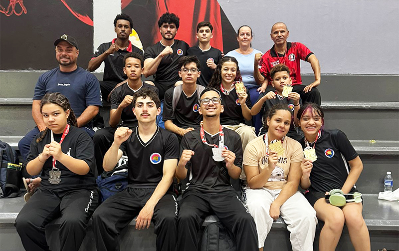 Leia mais sobre o artigo Taekwondo de Salto traz 8 ouros, 3 pratas e classifica 15 para a Copa do Brasil no RS