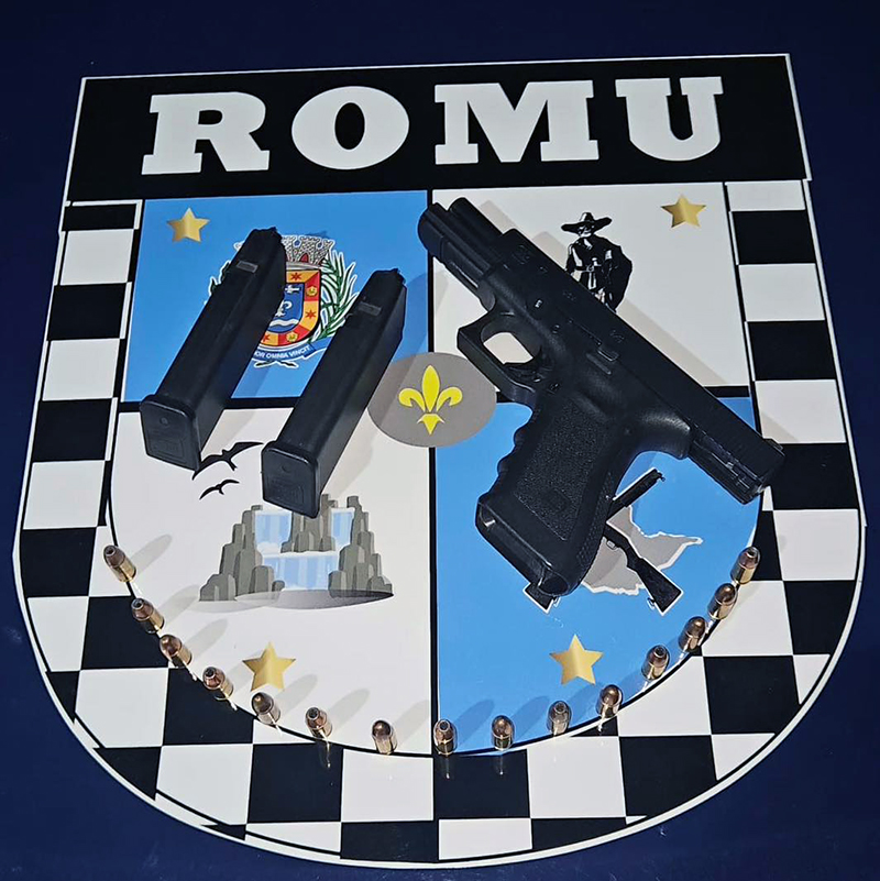 GCM prende homem com arma de porte restrito em Salto
