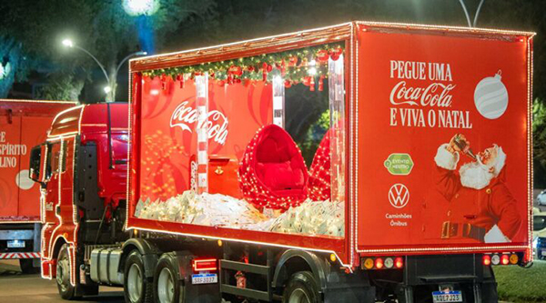 Leia mais sobre o artigo Caravana de Natal da Coca-Cola passará em Salto apenas no dia 19 de dezembro