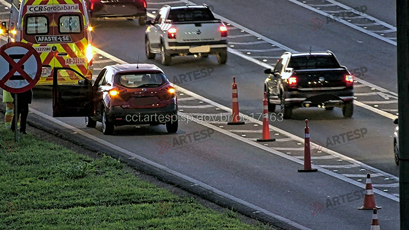 Leia mais sobre o artigo Motorista morre na Rodovia Castelo Branco, em Itu, após mal súbito ao volante