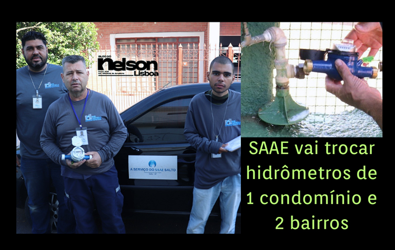 Leia mais sobre o artigo SAAE vai trocar hidrômetros de mais 1 condomínio e 2 bairros em Salto