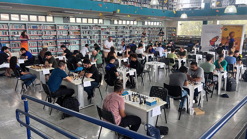 Campeonato de Xadrez reuniu 50 atletas e 3 mestres em Salto