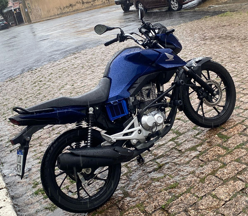 Leia mais sobre o artigo Operador de máquina tem moto furtada por 3 bandidos em frente à York em Salto