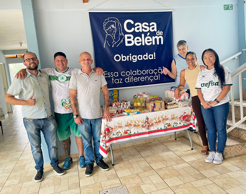 Alimentos doados em evento do Bar do Renatinho em Salto chegaram à Casa de Belém