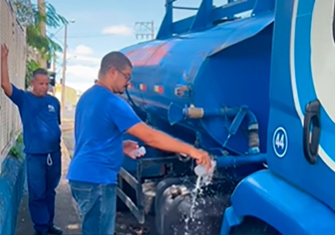 Leia mais sobre o artigo SAAE já “comprou” 600 mil litros de água em 2 dias para reforçar atendimento em Salto