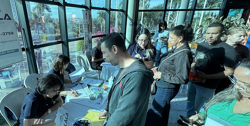 Legenda: Cargos são voltados à empresa prestadora de serviços da companhia Azul Linhas Aéreas