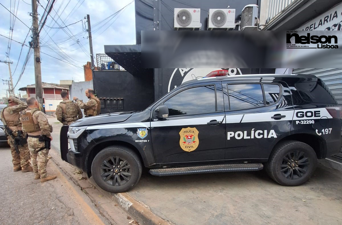 Megaoperação da Polícia Civil prende cinco, sendo um membro do PCC em Salto