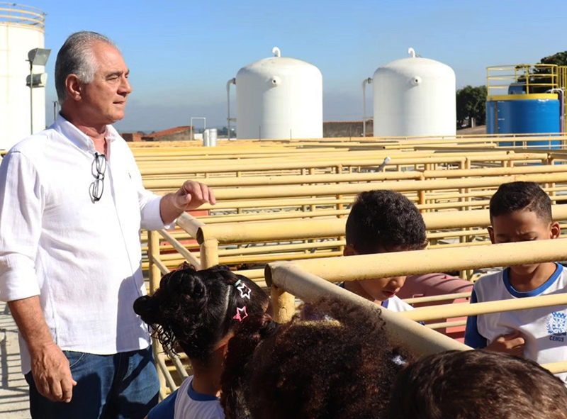 Leia mais sobre o artigo SAAE CELEBRA DIA MUNDIAL DA ÁGUA COM CRIANÇAS DO CEMUS I