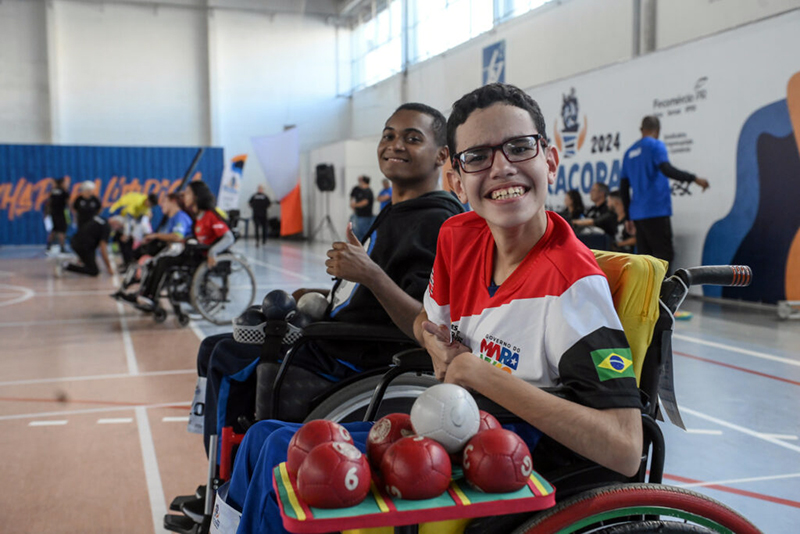 evento vai apresentar bocha paralimpica para pessoas interessadas em Salto 
