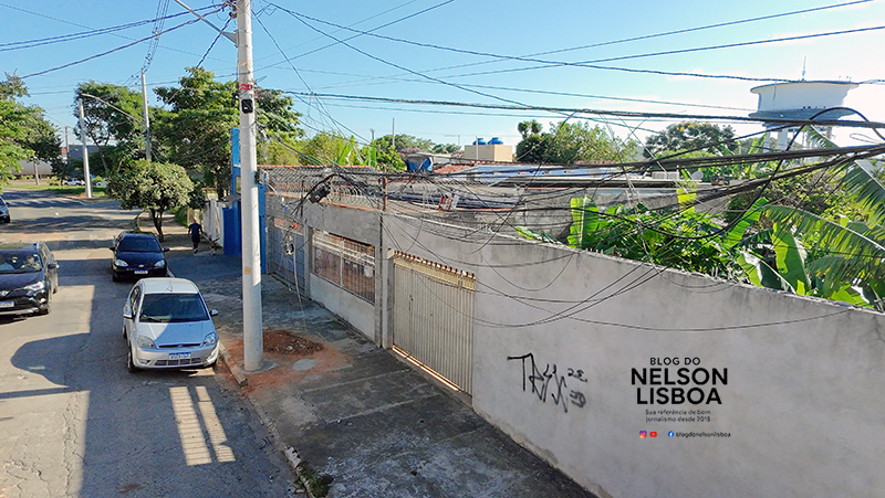 Poluição aérea é grave na Rua Dinamarca no Jardim das Nações